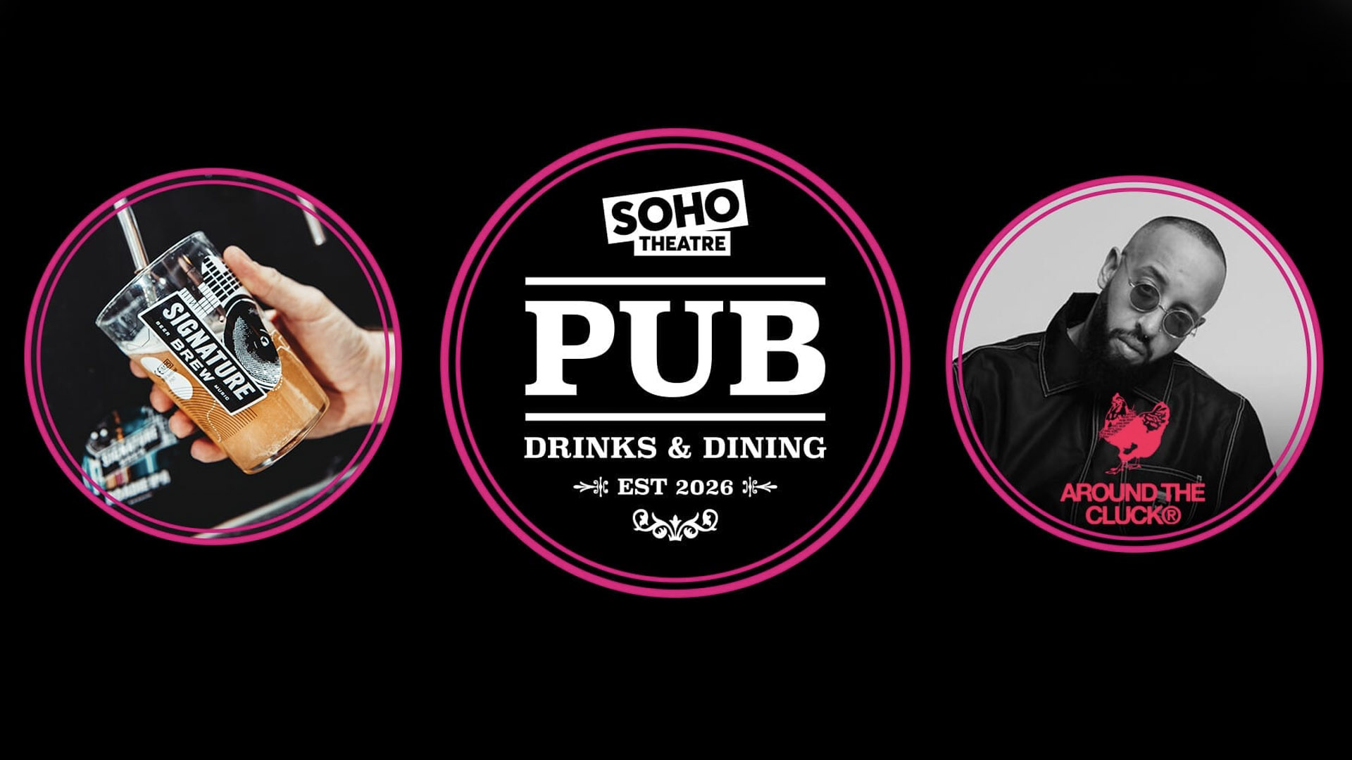 Soho Theatre Pub logo.