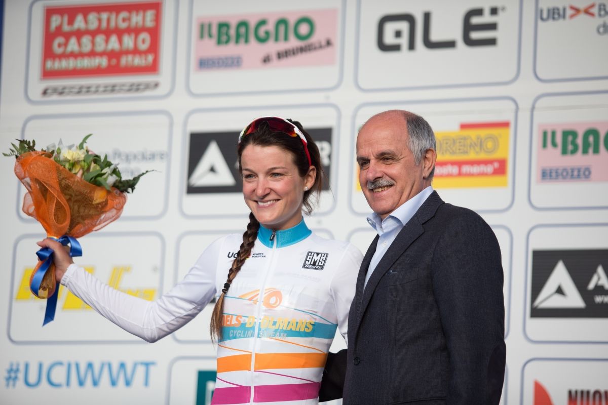 Elizabeth Armitstead with Renato Di Rocco