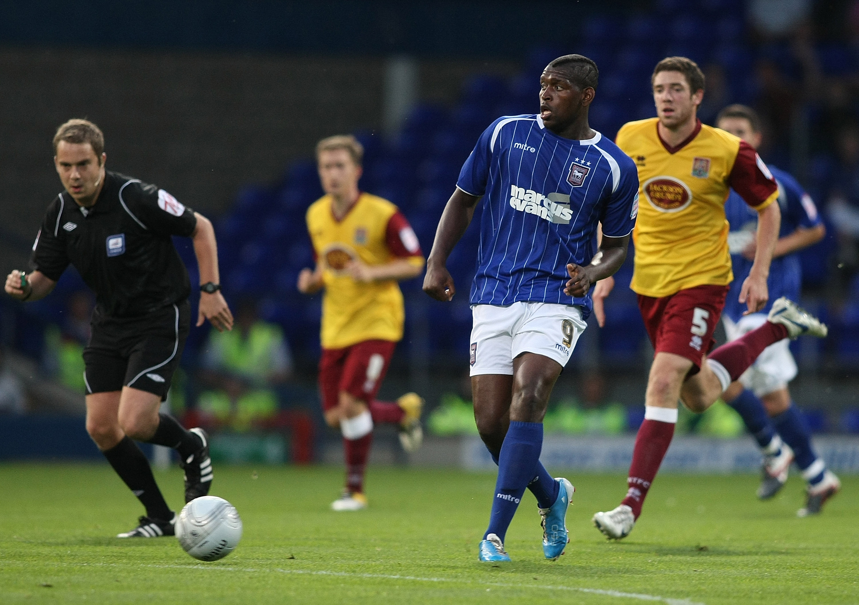 Jay Emmanuel-Thomas in action for Ipswich in 2011