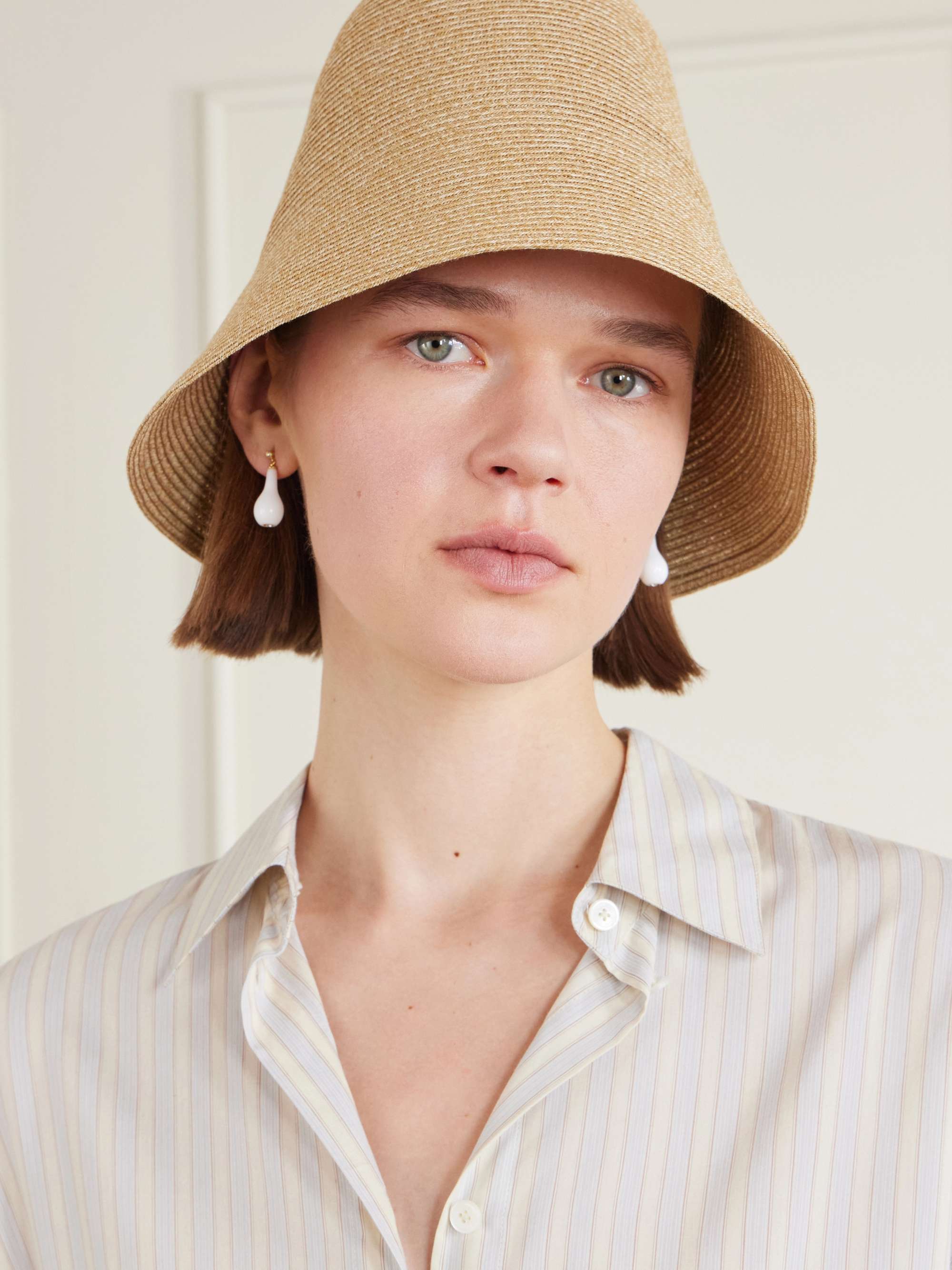 Raffia-like sunhat