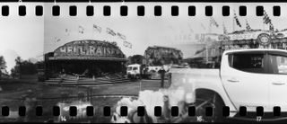 Sample images shot with Lomography Sprocket Rocket camera and Lady Grey black & white film