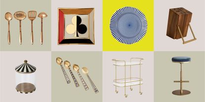 Hollywood Regency Kitchen Decor 