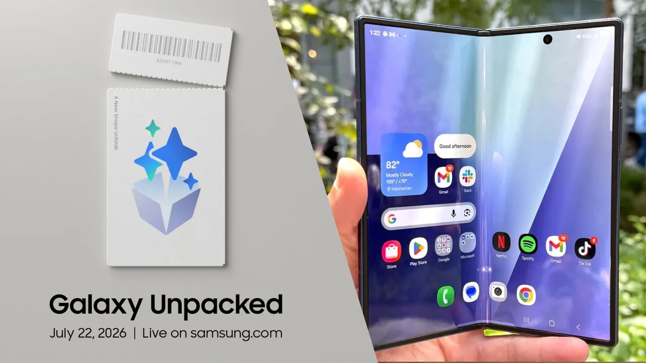Samsung Galaxy Unpacked invite