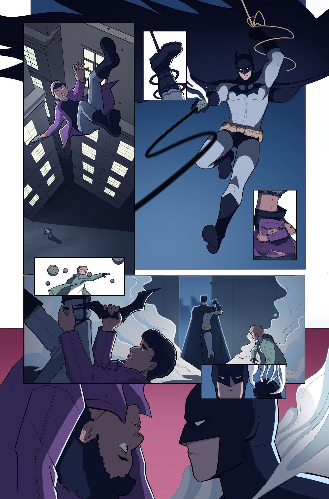 Batman: Urban Legends #22 interior art by Lucas Silveira