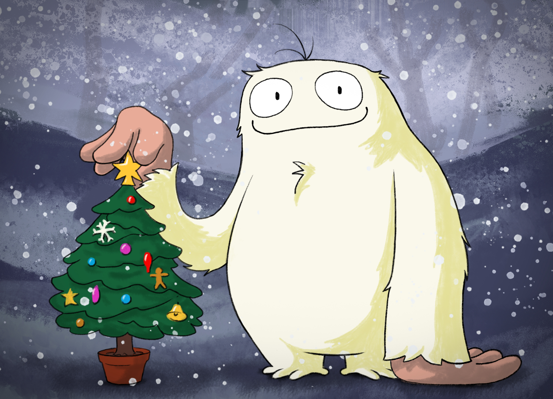 TV tonight A warm welcome for new guest Snow Baby