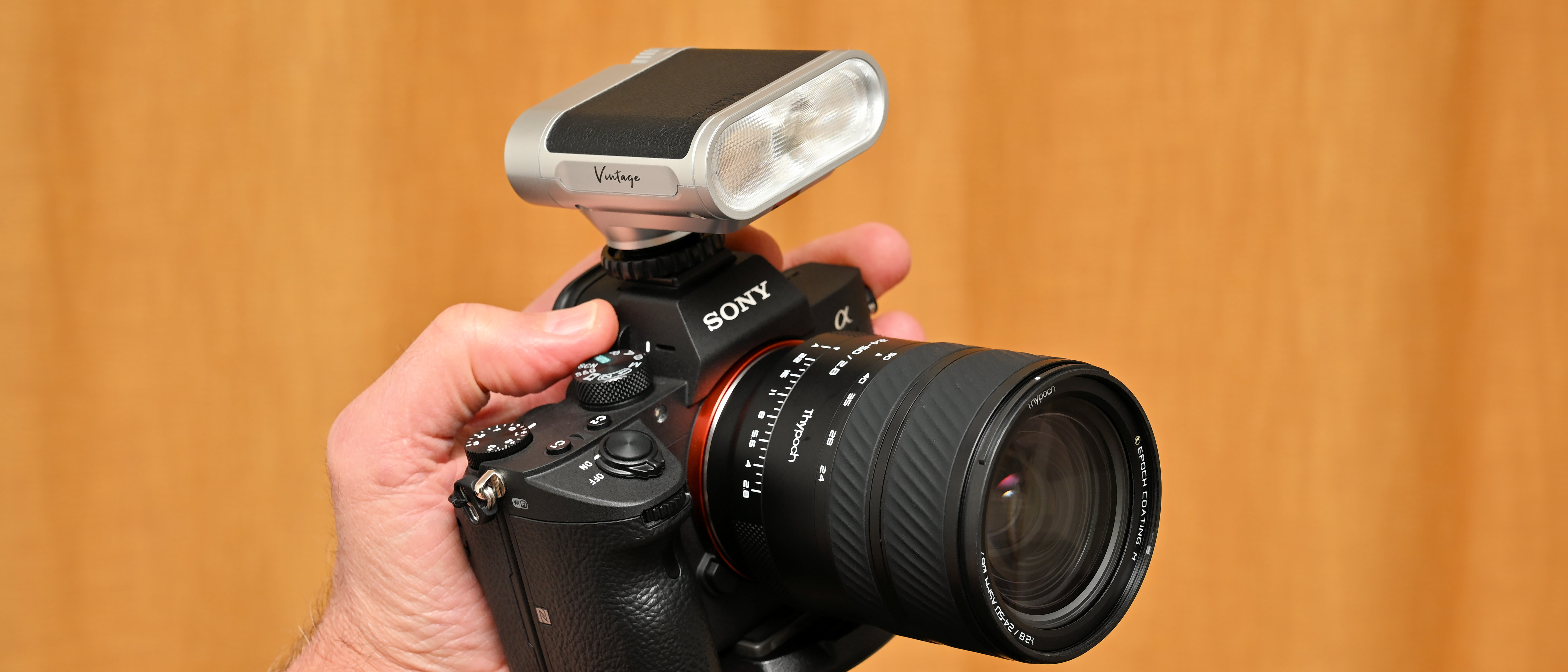 Viltrox Vintage Z1 Pro mini on-camera flash