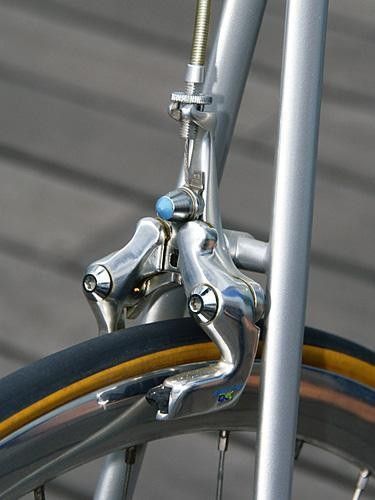 Ironically, the center-pull AX brake is now a design that is mimicked for its aero profile.
