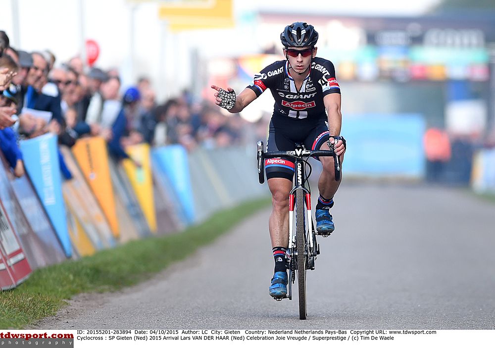 Lars Van der Haar (Giant-Alpecin) finished second in Gieten