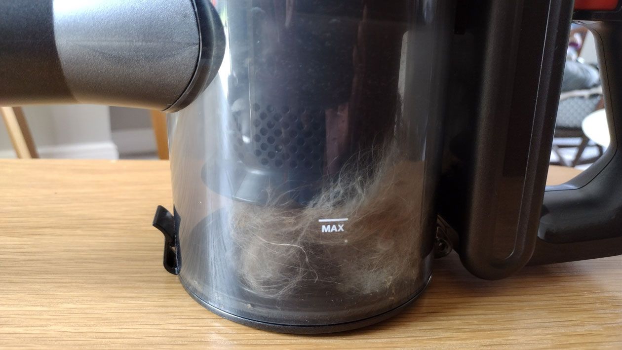 Image shows the Aspiron Cordless Vacuum Cleaner.
