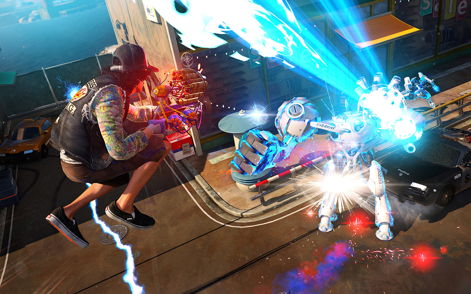 Sunset Overdrive in action image