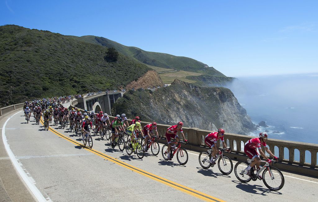 The 2016 edition of the Tour of California was one of the hardest and most scenic yet but also involved long transfers to achieve this feat