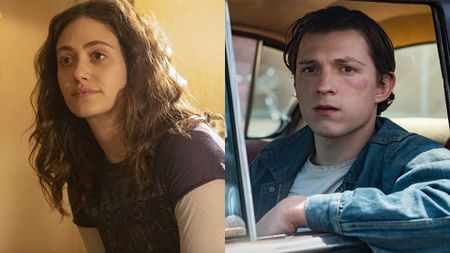 Emmy Rossum and Tom Holland