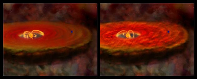 Violent Young Stars Hint at Earth&#039;s Wild Start