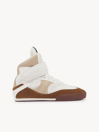 Chloe kick high top trainers