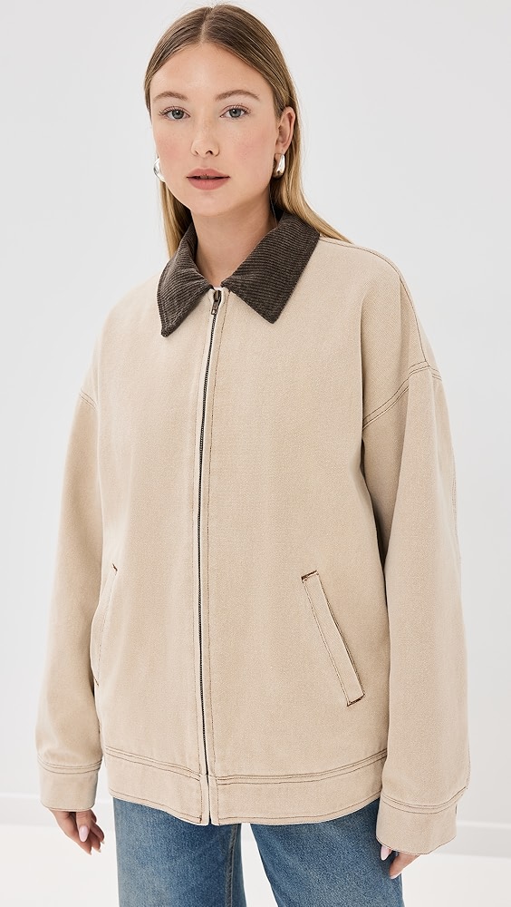 Workwear Barn Jacket - Stone