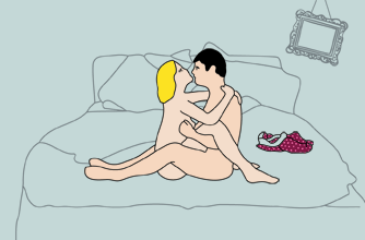 Face to face sex position