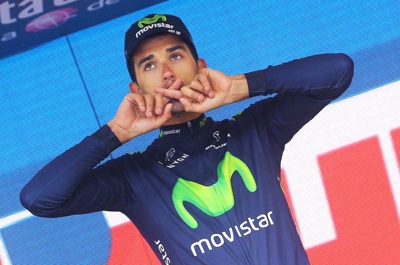 Be&ntilde;at Intxausti on the podium