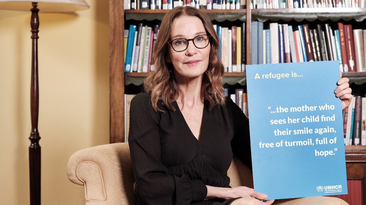 Susie Dent refugee dictionary campaign