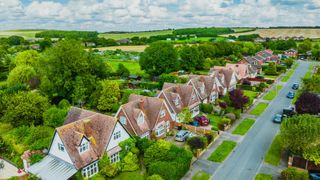 A housing development near Dunstable, UK