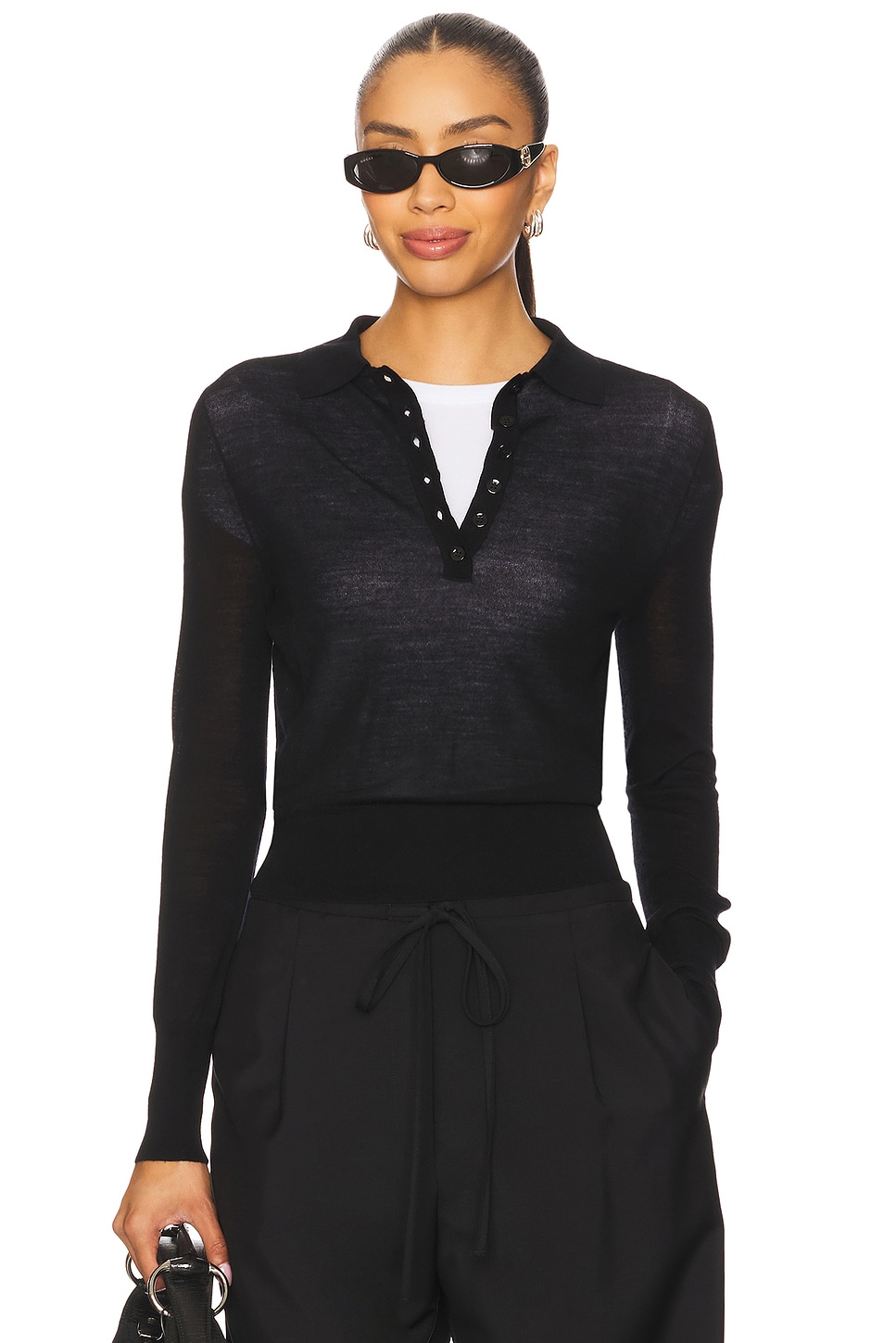 Elodie the Label Elodie Henni Polo Sweater