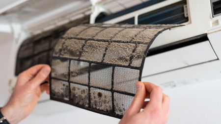Dirty AC filter