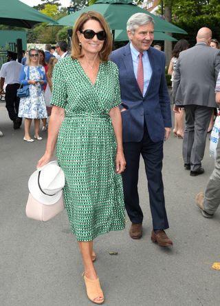 Carole Middleton at Wimbledon 2019