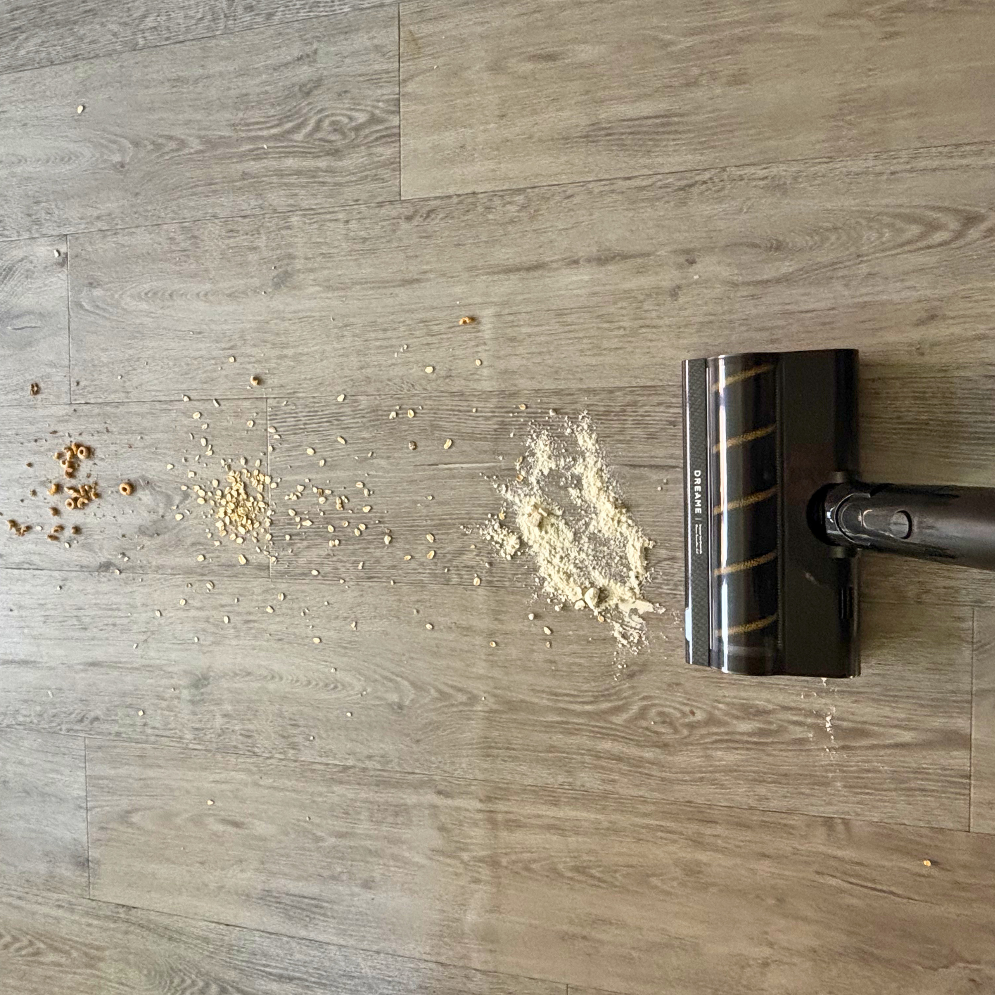 Dreame V20 Pro Cordless debris test