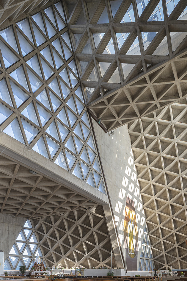 Brutalist Interiors, Temple of Monte GrisaAntonio Guacci, Sergio Musmeci, 1965 Trieste, Italy