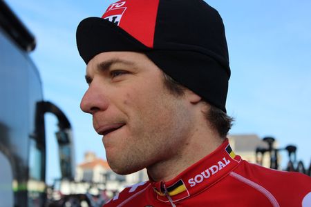 Jurgen Roelandts is hoping for some good luck and a strong finish today