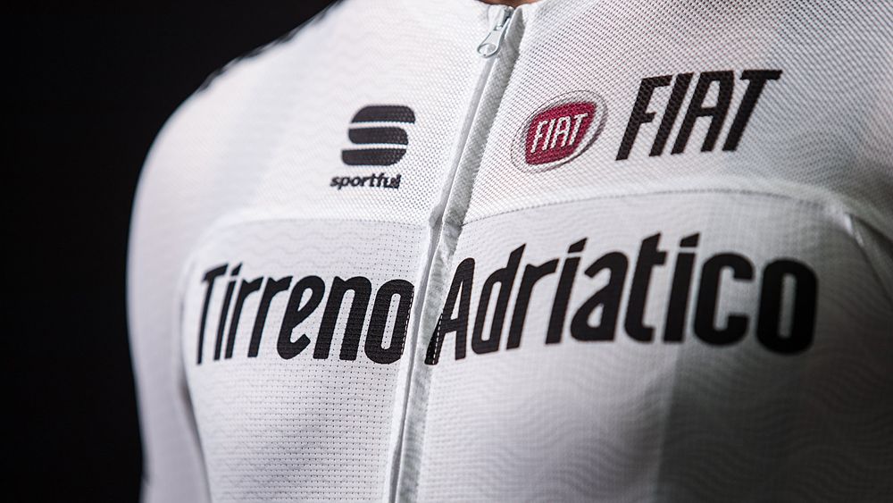 2018 Tirreno-Adriatico white jersey