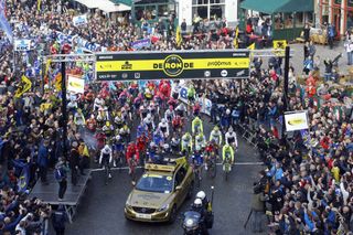 The start of the 2016 Tour of Flanders. Photo: Graham Watson