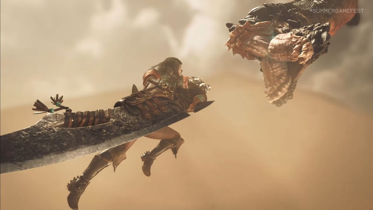 Monster Hunter Wilds Summer Game Fest trailer creenshot