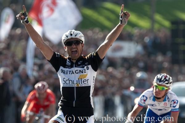 Renaud Dion (Bretagne - Schuller) is a happy man.