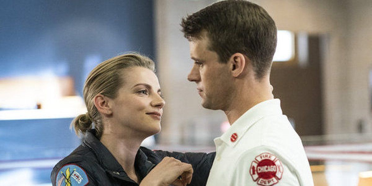 Chicago Fire's Jesse Spencer And Kara Killmer Talk Brettsey 'Roadblocks' And 'Jealousy' In Season 9 | Cinemablend