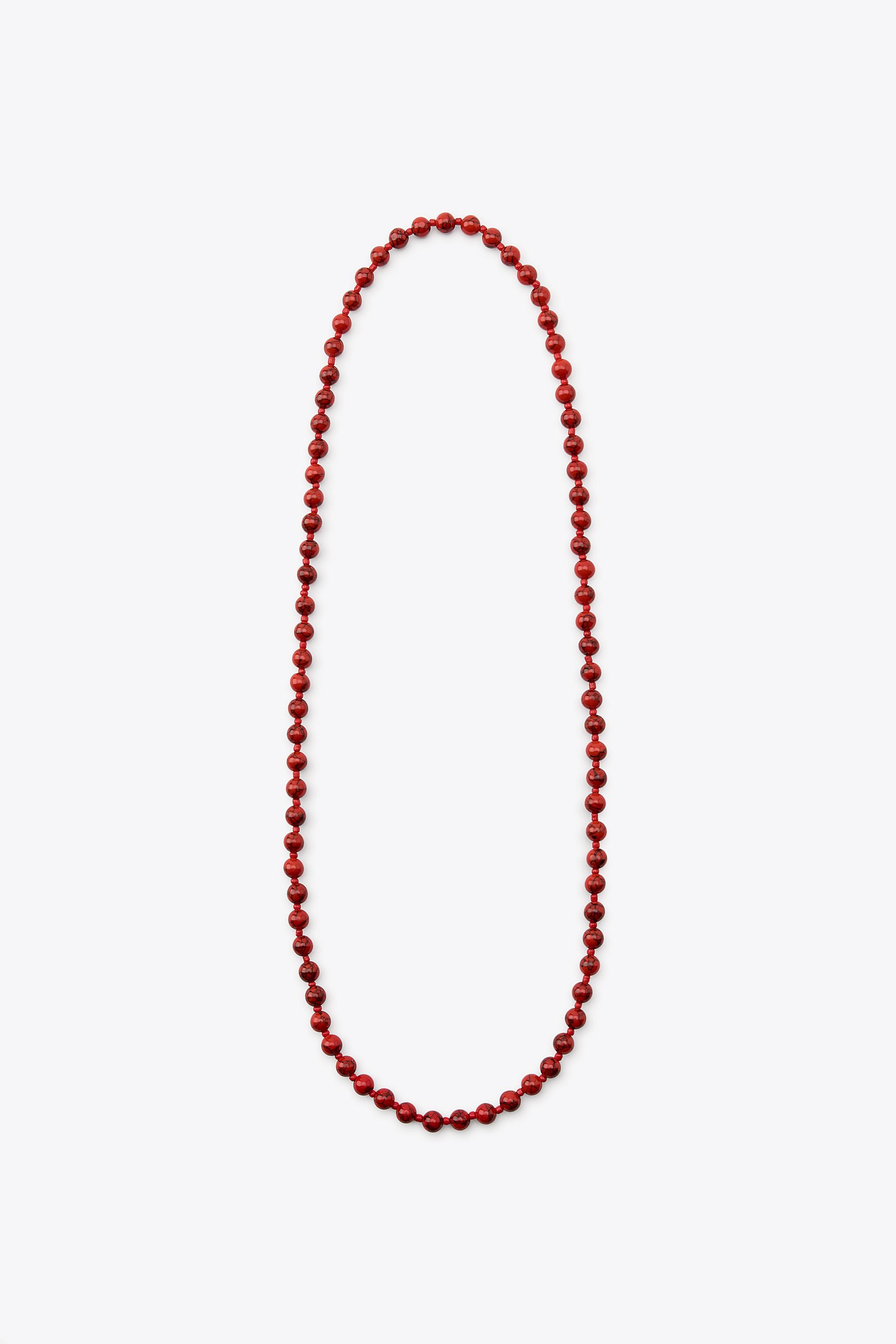 Stone Bead Necklace