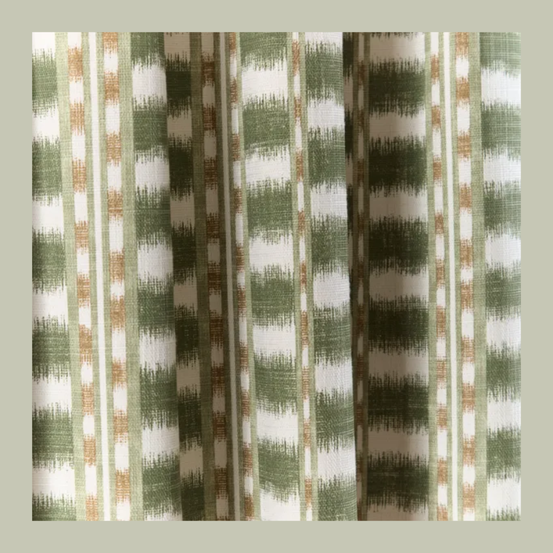 Dunelm , Avis Stripe Pencil Pleat Curtains