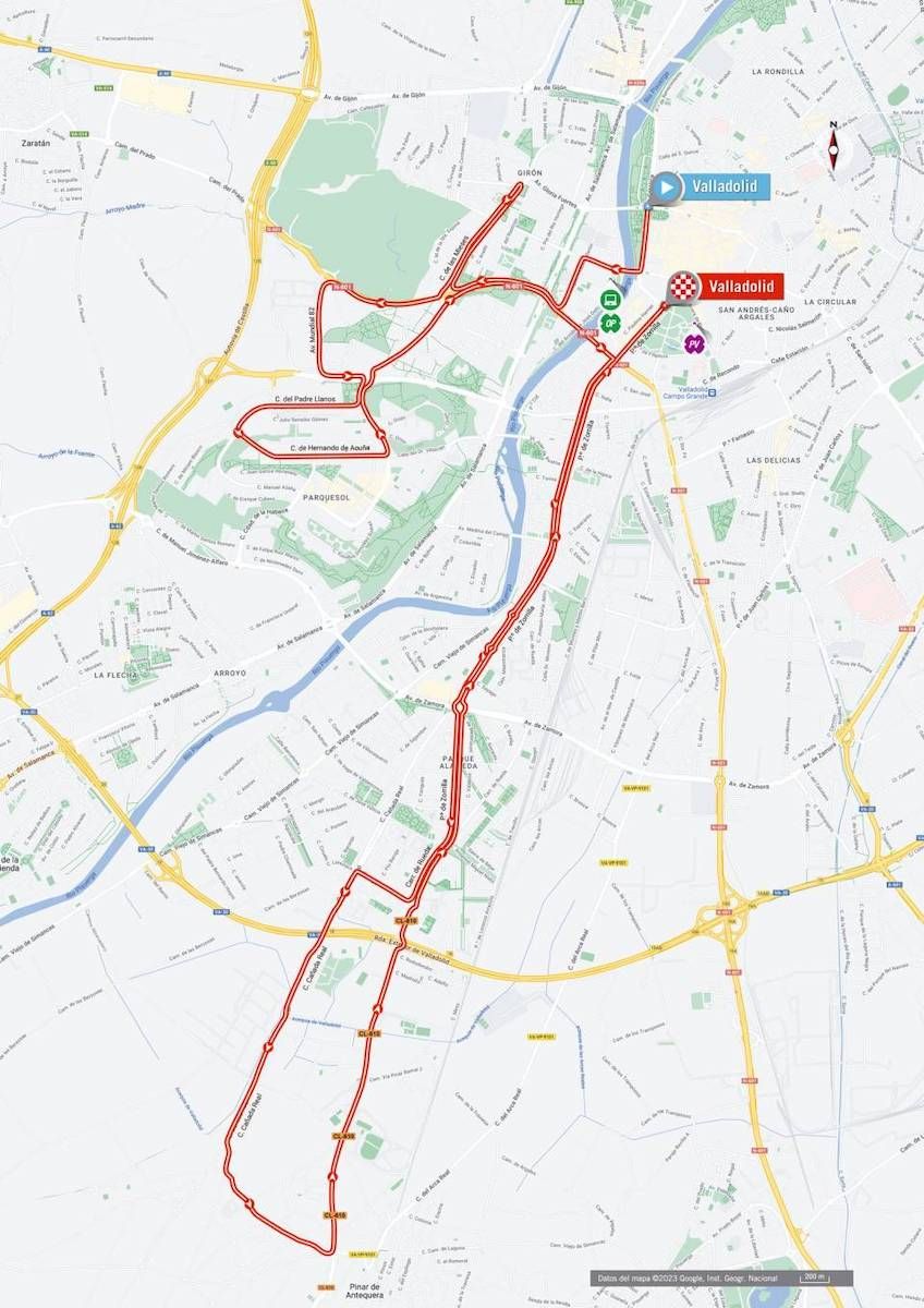 Route of stage 10 of la Vuelta a Espa&ntilde;a 2023