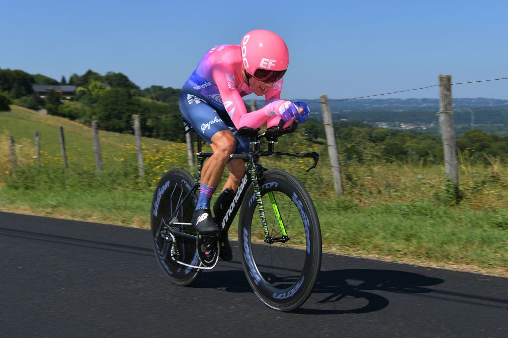 Rigoberto Uran, one of the strongest men on the day