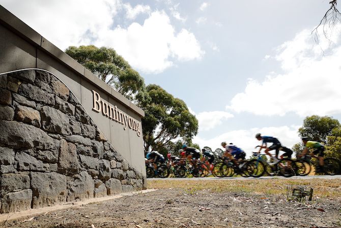 Buninyong, in Victoria, plays host to the road races at the Australian Road Championships