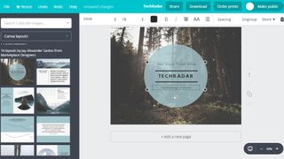 Modern presentation software image