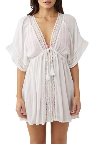 Wilder Lace Trim Cover-Up Dress