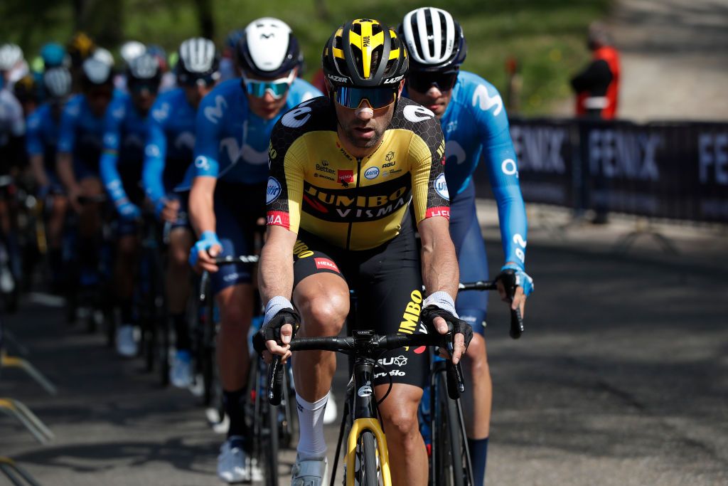 BERG NETHERLANDS APRIL 18 Paul Martens of Germany and Team Jumbo Visma during the 55th Amstel Gold Race 2021 Mens Elite a 2167km race from Valkenburg to Berg en Terblijt Amstelgoldrace amstelgoldrace on April 18 2021 in Berg Netherlands Photo by Bas CzerwinskiGetty Images