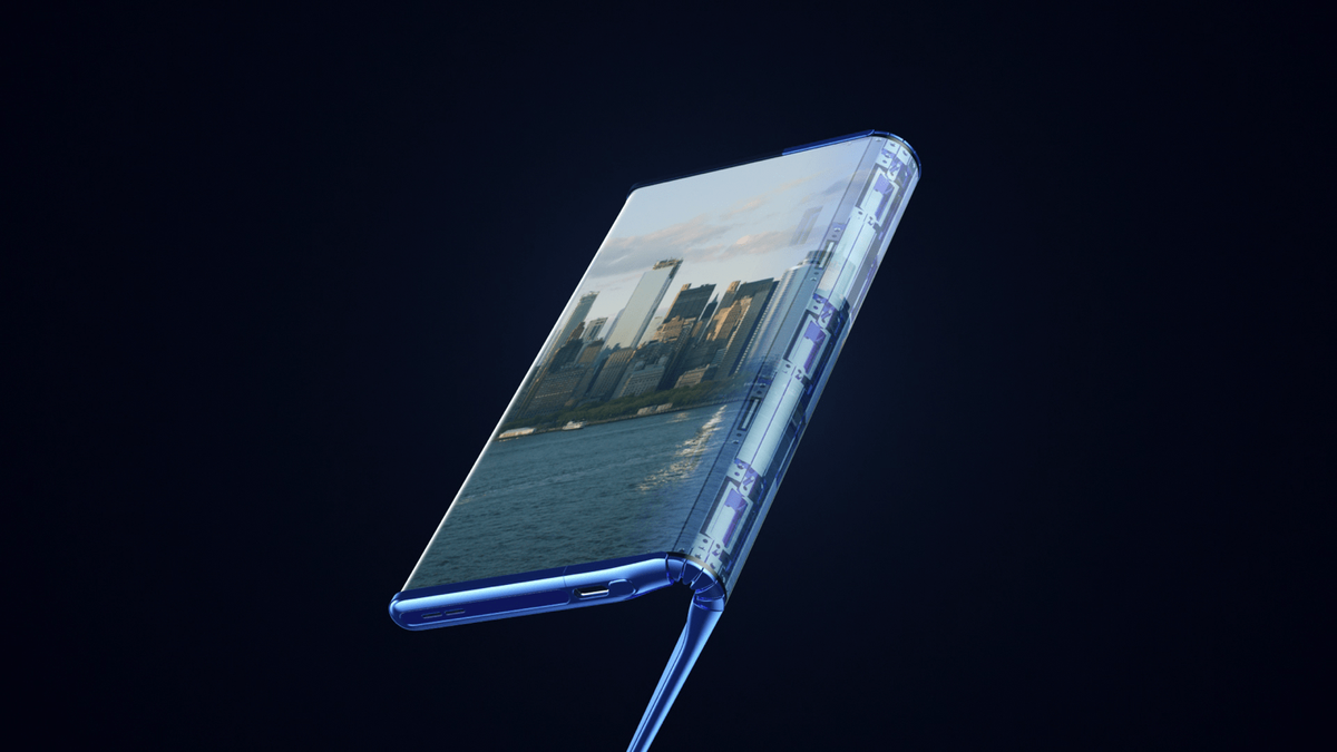 TCL Fold 'N Roll phone concept