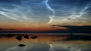 Noctilucent clouds are extremely rare. Credit: Ireen Trummer/Wikimedia Commons