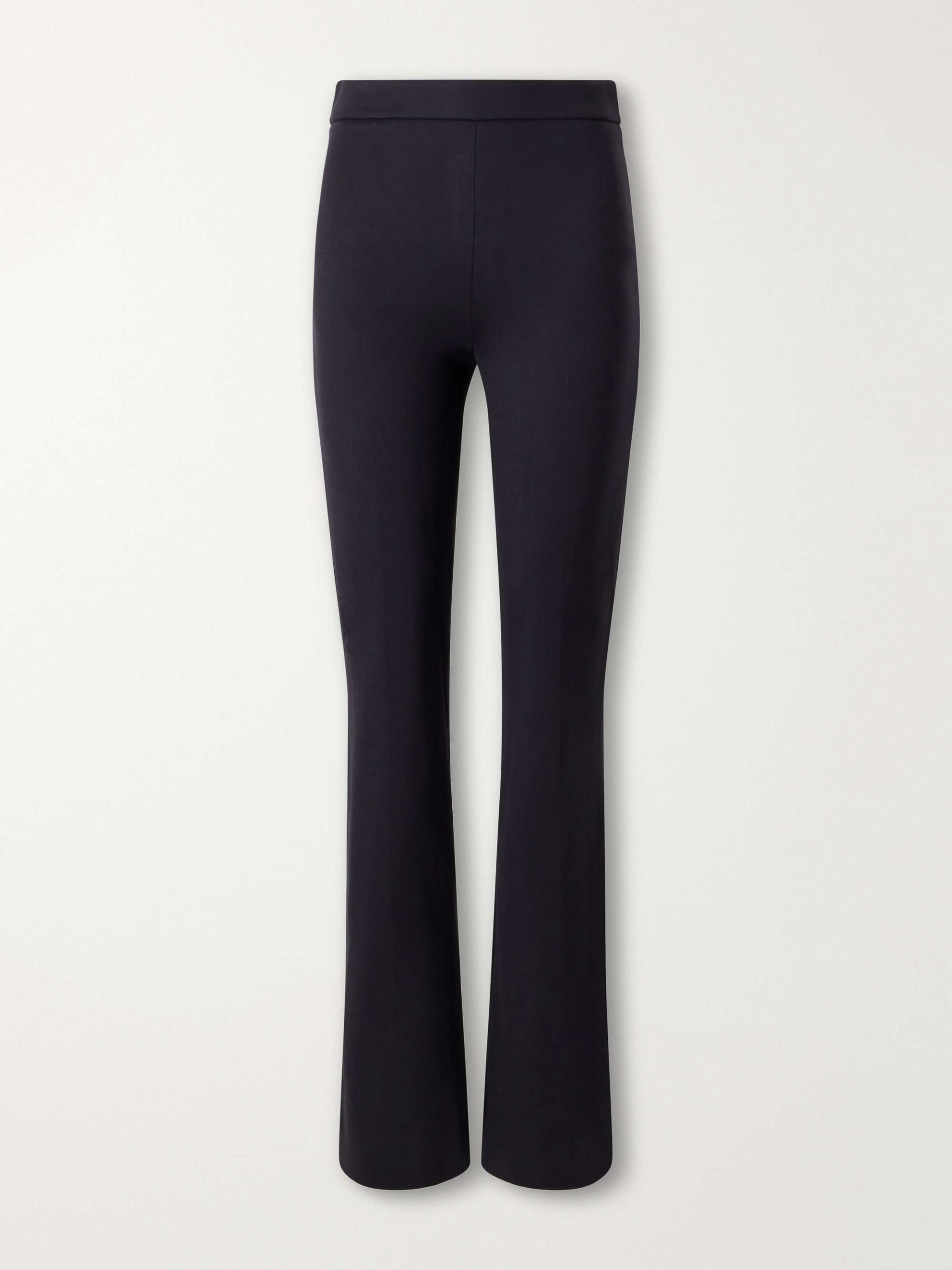 Gracie Stretch-Jersey Flared Pants