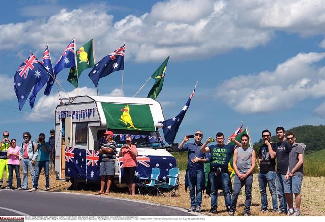 The Australians had a great first half of the Giro d'Italia