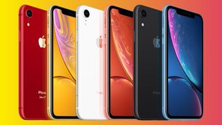 The best iPhone XR deals: all the iPhone XRs on a colour background