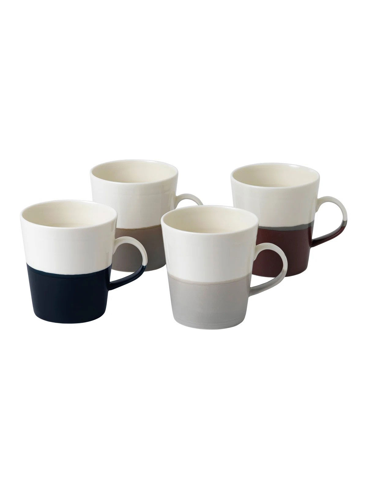 Royal Doulton 1815 Coffee Studio Grande 4 Piece Coffee Mug Set