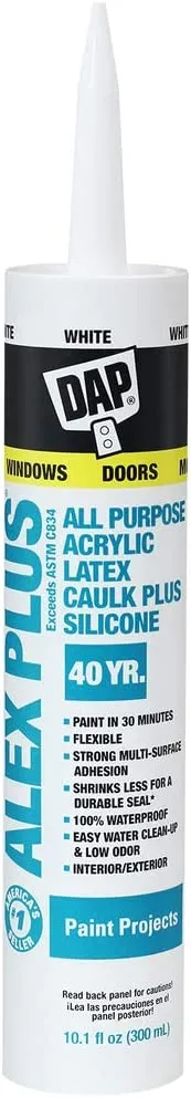 Dynaflex clear caulk, Amazon