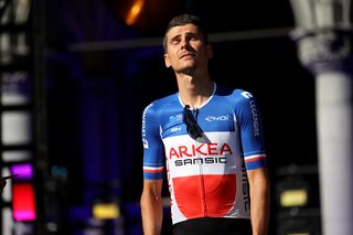 French Champion Warren Barguil (Arkea-Samsic) at the Tour de France presentation